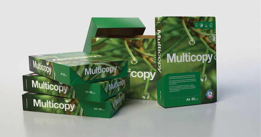 Multicopy A4 80g, Hålat